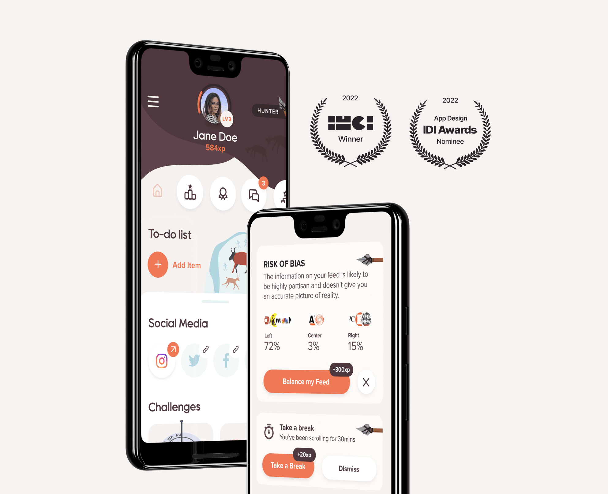 Paleo App - Serious Game for Healthy Eating