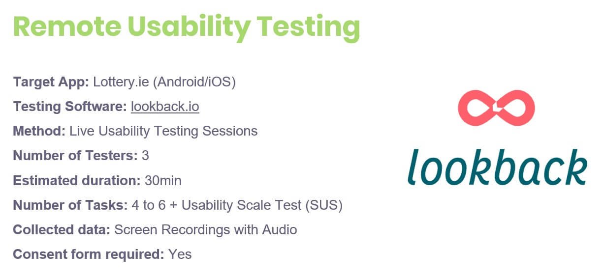 Usability Testing Sessions